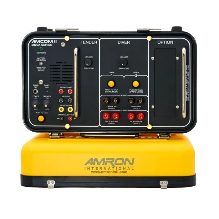 2820A-11 2-DIVER STD PORTABLE COMMUNICATOR AC POWER MODULE & INT ...